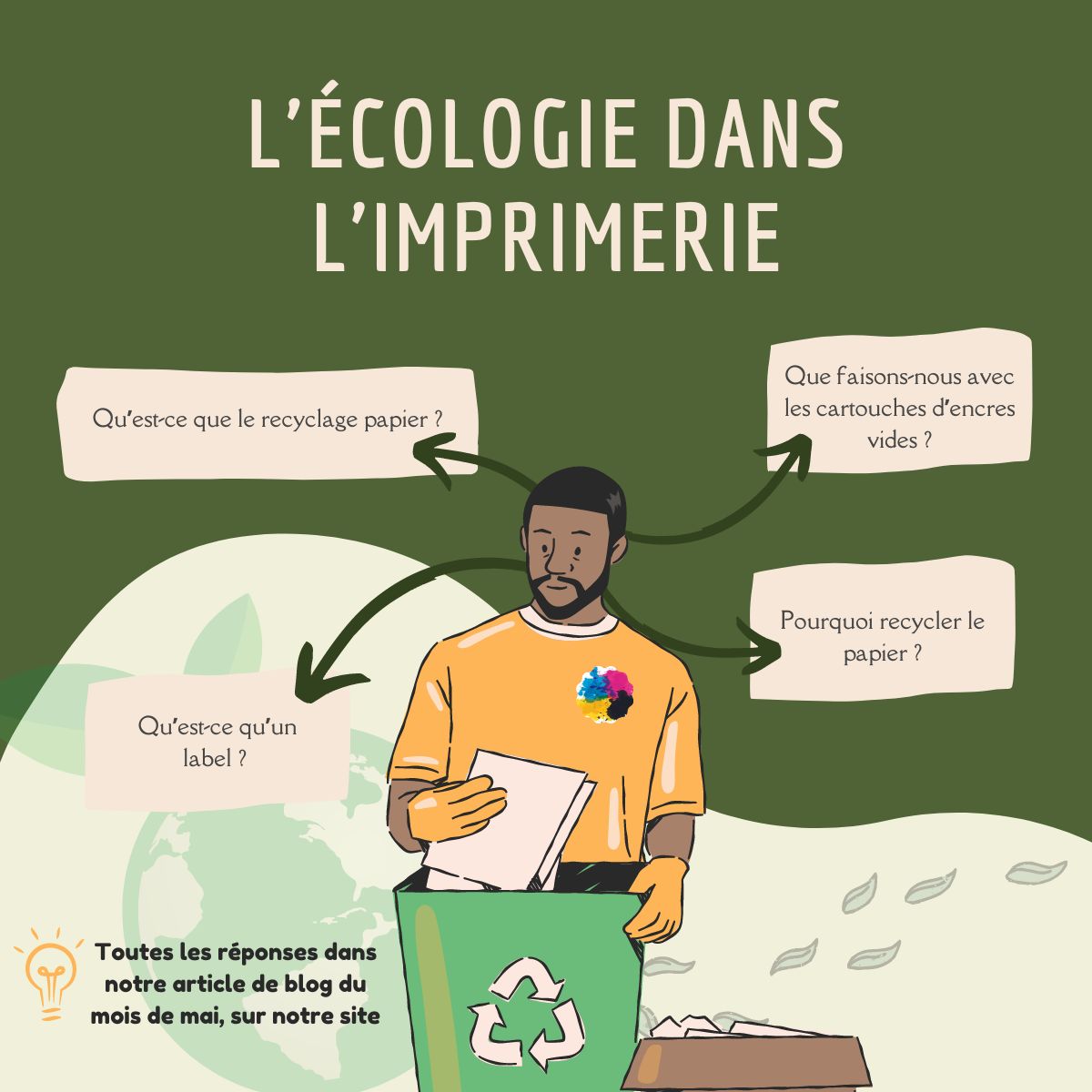 l'écologie dans l'imprimerie Marseille édition impression