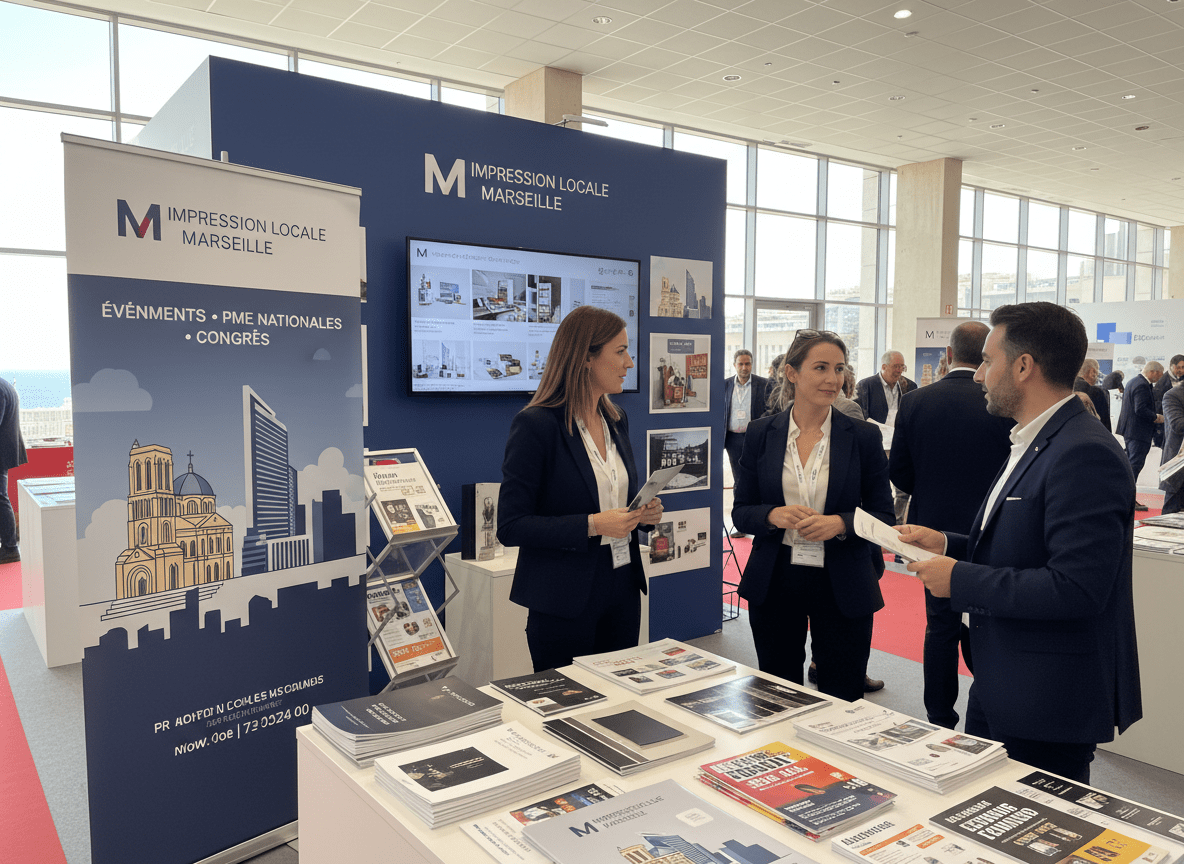 Imprimer localement à Marseille pour événements – PME nationales & congrès